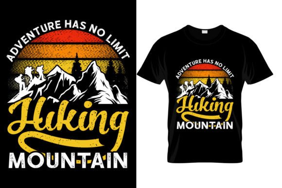 Adventure Has No Limit: Graphics for Bold T-Shirt Designs