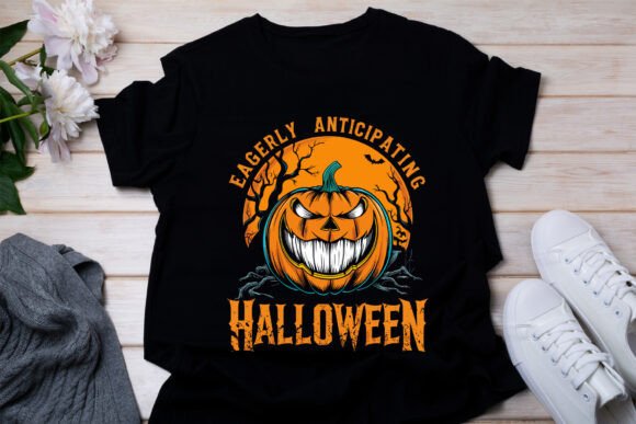 Eargerly Anticipating Halloween Shirt: Graphics & T-Shirt Designs