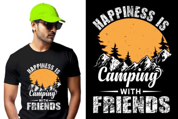 Happiness is Camping with Friends