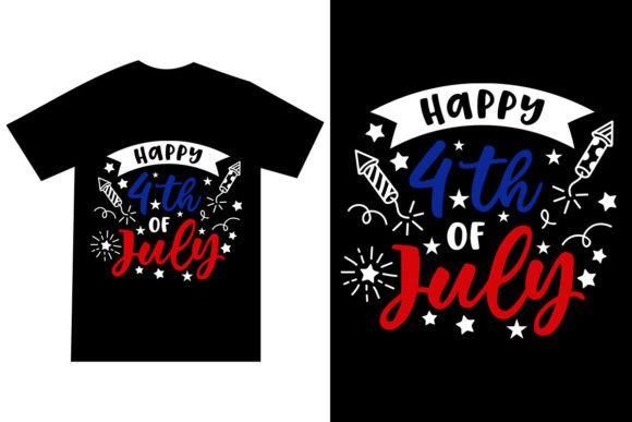Happy 4th of July Graphics & T-Shirt Designs
