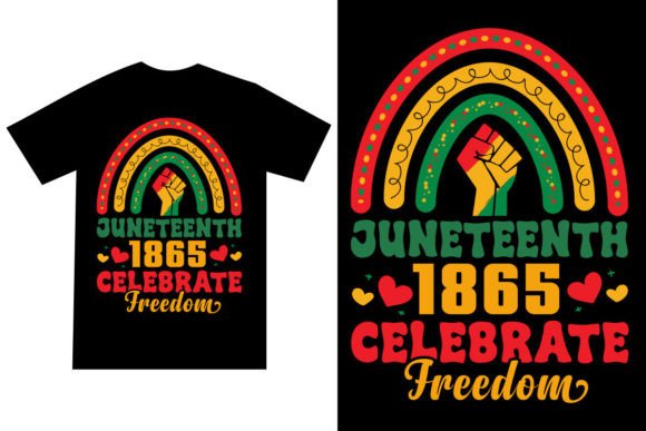 Juneteenth 1865 Celebrate Freedom Graphics