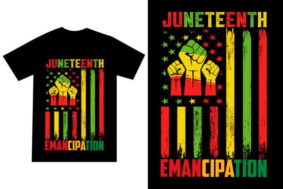 Juneteenth Emancipation Graphics & T-Shirt Designs