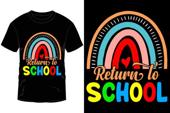Return to School Graphics & T-Shirt Designs