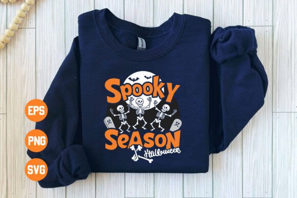 Spooky Season Halloween Shirt Graphics & T-Shirt Designs
