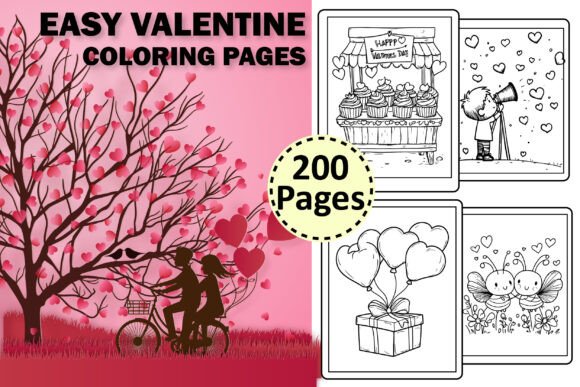 Valentine’s Day Coloring Pages & Graphics